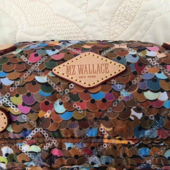 NWT MZ Wallace Micro Sutton in Spangle Sequin - Picture 3 of 7